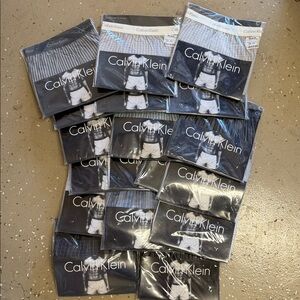 Calvin Klein Men's Boxer Briefs Pack - Black & Gray